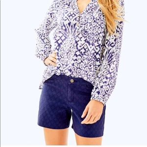 Lilly Pulitzer NWT Kelly Navy Shorts